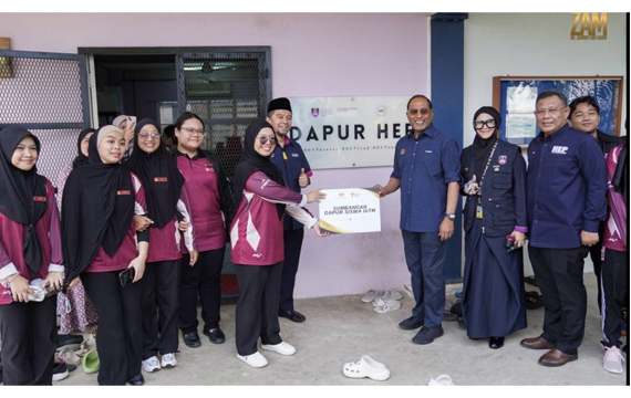UiTM Perkukuh Agenda Kebajikan Mahasiswa Menerusi Inisiatif Dapur HEP di UiTM Cawangan Sabah