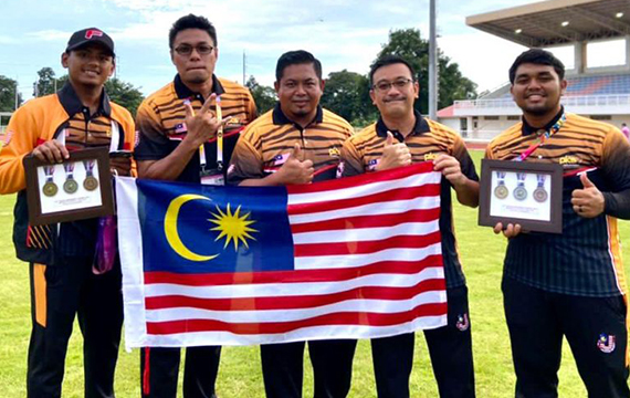 Pemanah UiTM Bantu Malaysia Muncul Juara